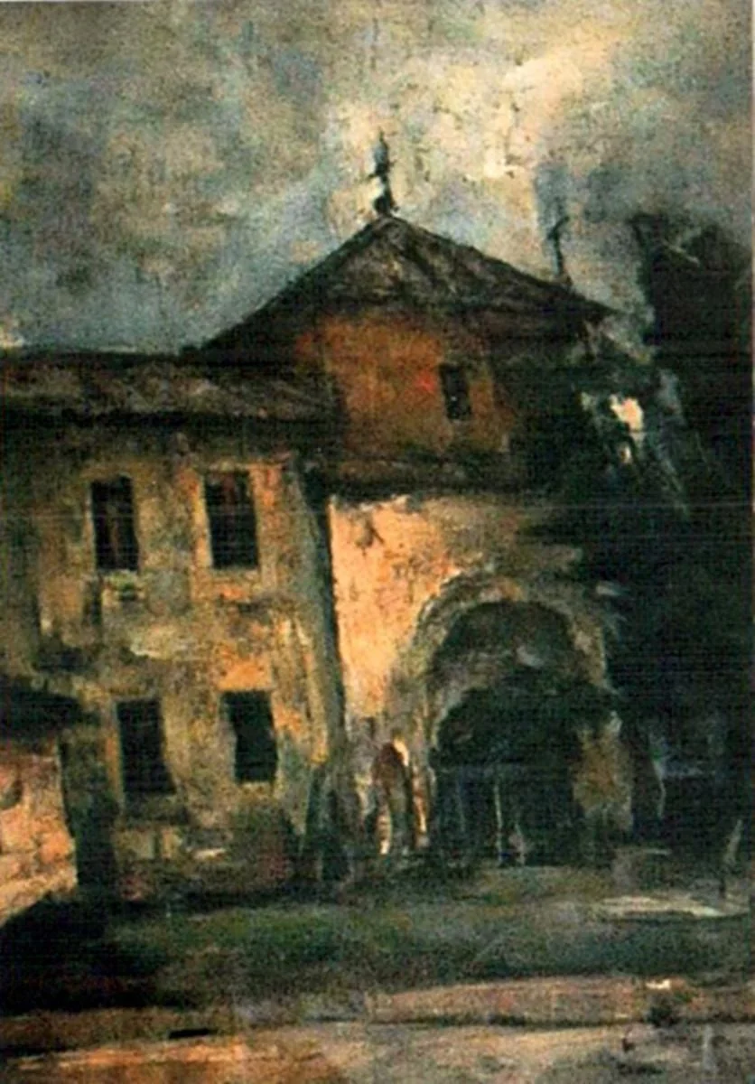 Poarta Mănăstirii Târgoviște, detail