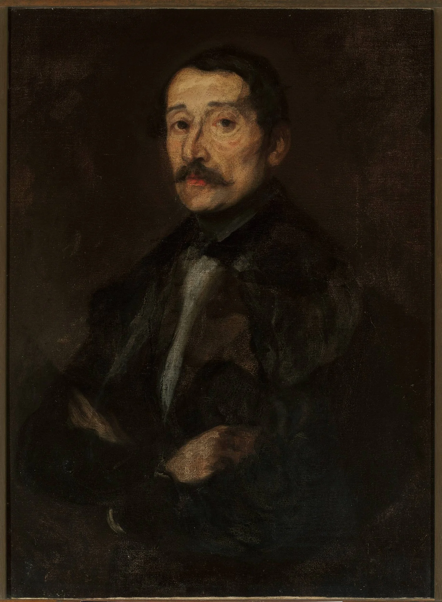 Portrait of Eustachy Wąsowicz, detail