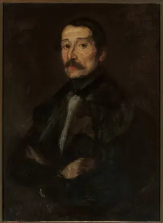 Portrait of Eustachy Wąsowicz, by Piotr Michałowski, oil, 1837