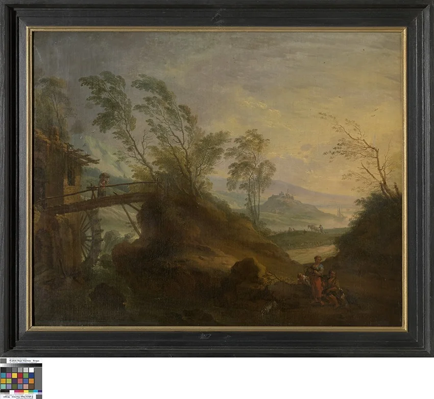 Landschap, detail
