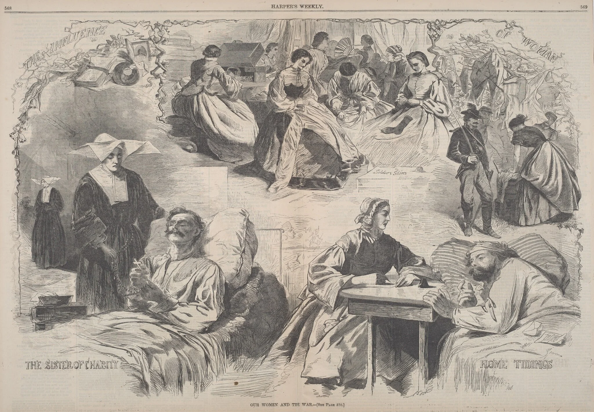 Our Women and the War, detail