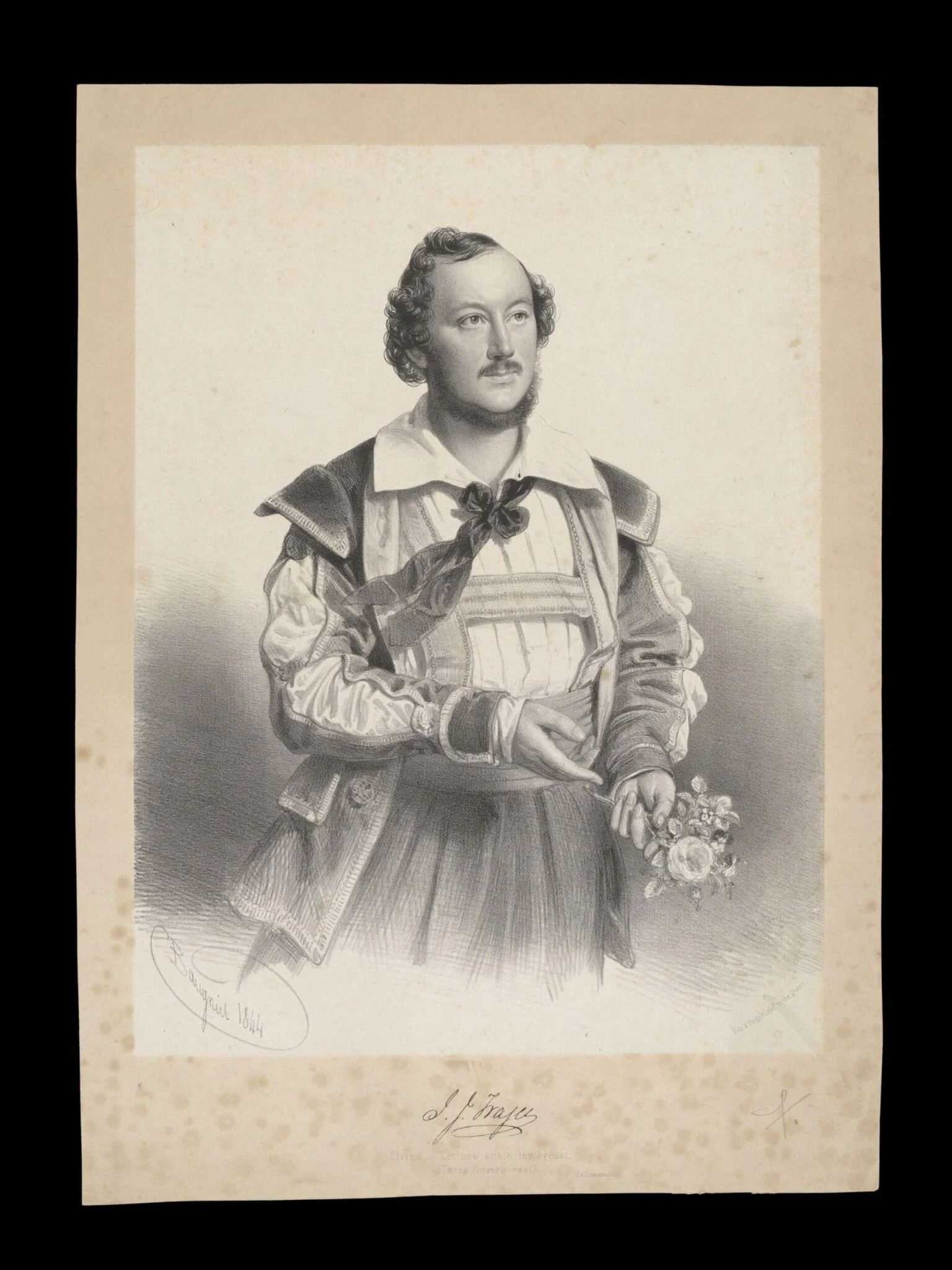 H Beard Print Collection, detail