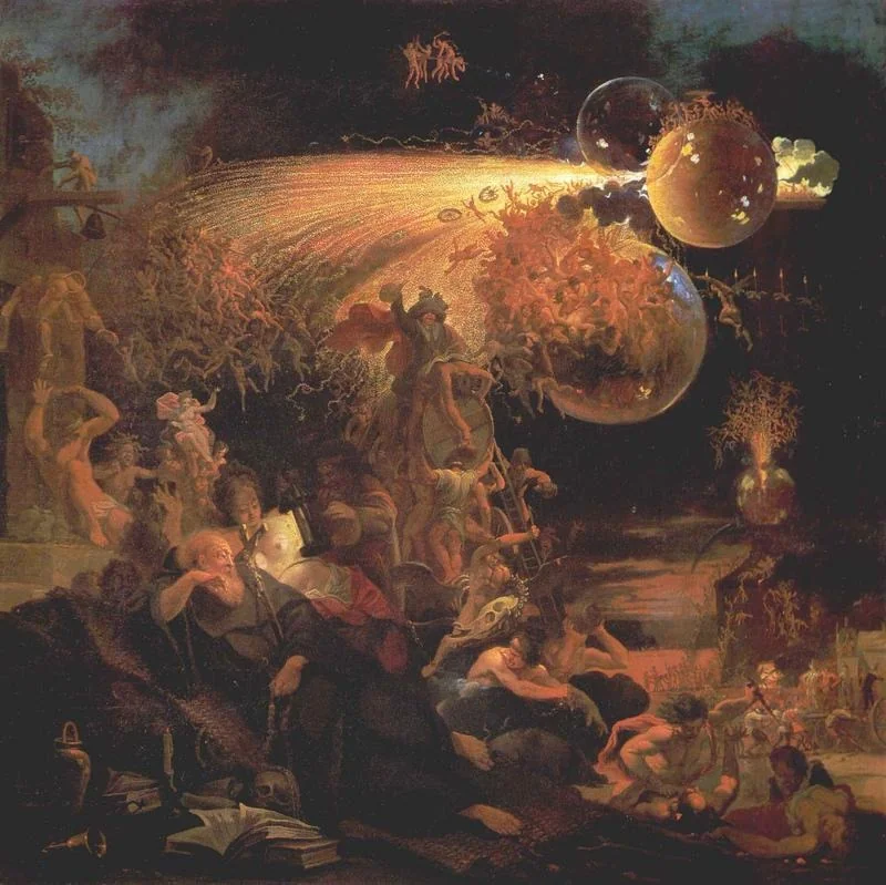 The Temptation of Saint Anthony, detail