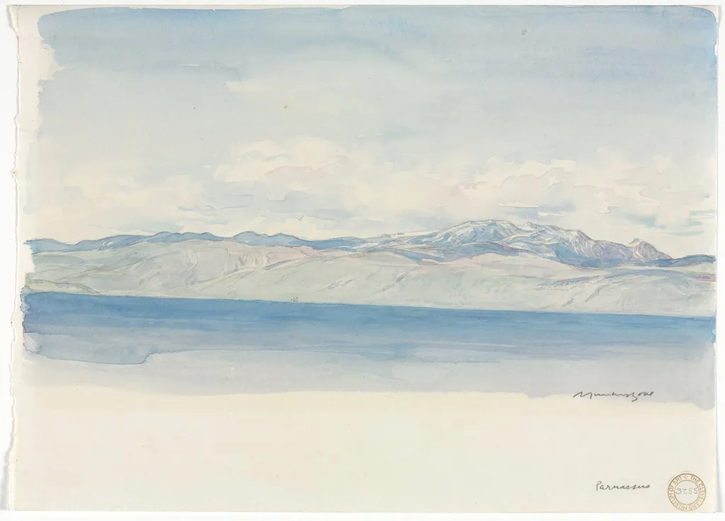 Parnassus, by Muirhead Bone, 1914