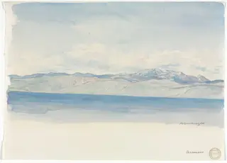 Parnassus, by Muirhead Bone, 1914