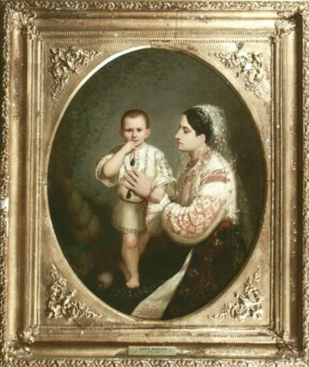 Mama și copilul, detail