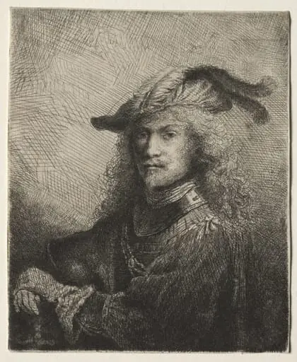 Portrait of an Officer, by Ferdinand Bol, 1645
