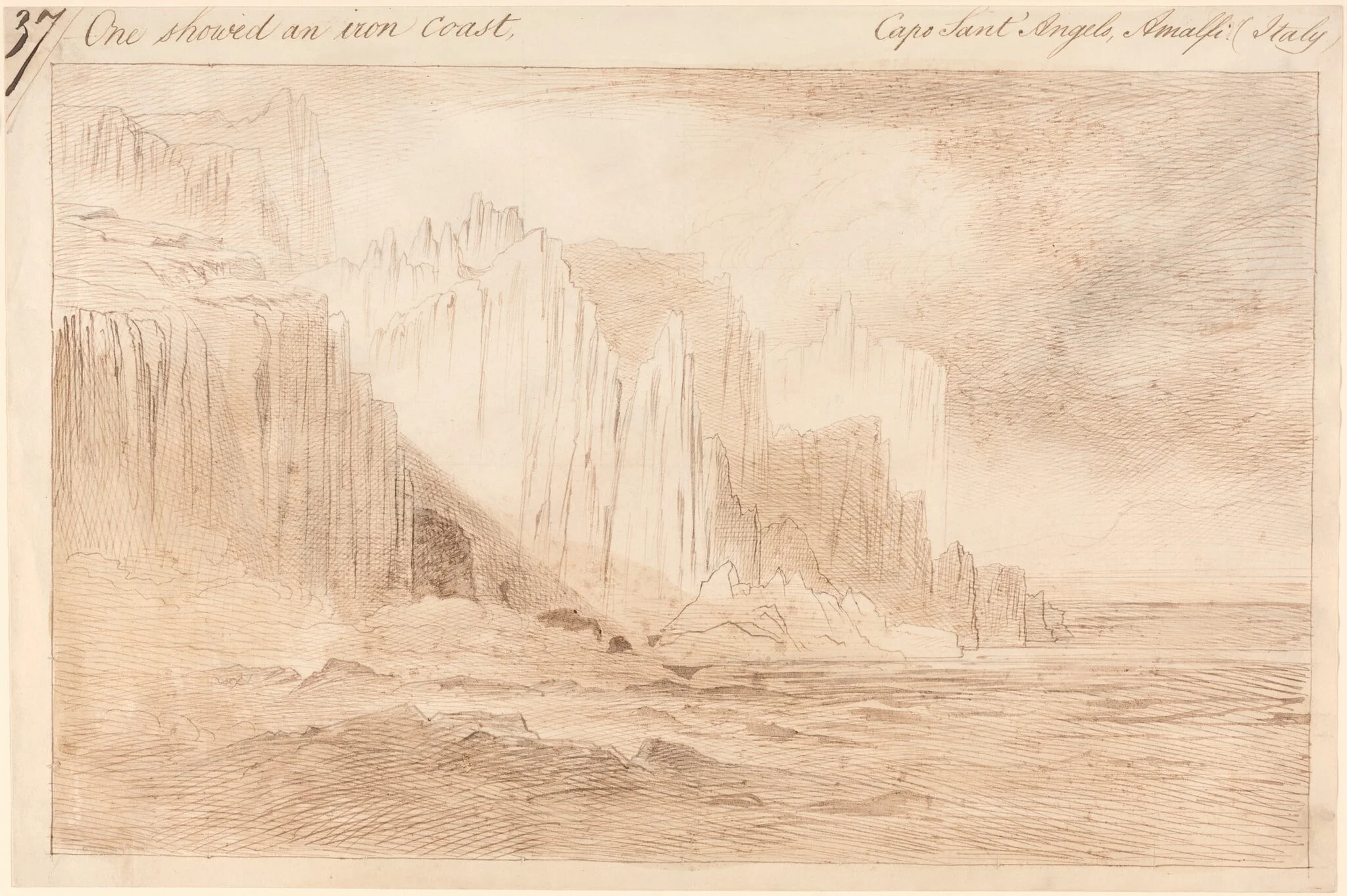 Capo Sant'Angelo, Amalfi, detail