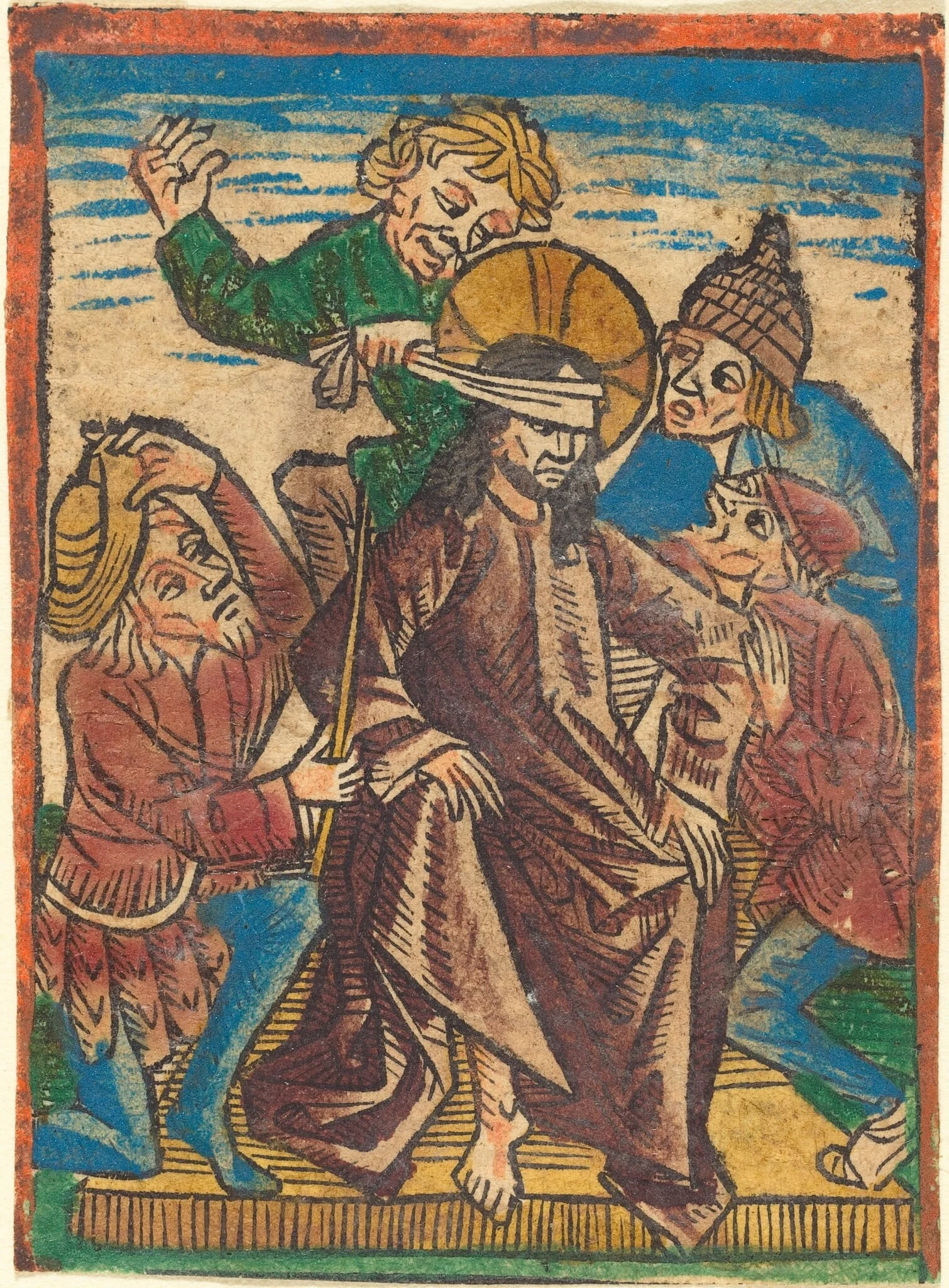 Mocking of Christ, detail
