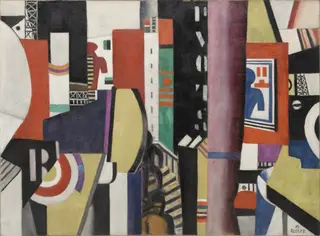 The City, by Fernand Léger, oil, 1919