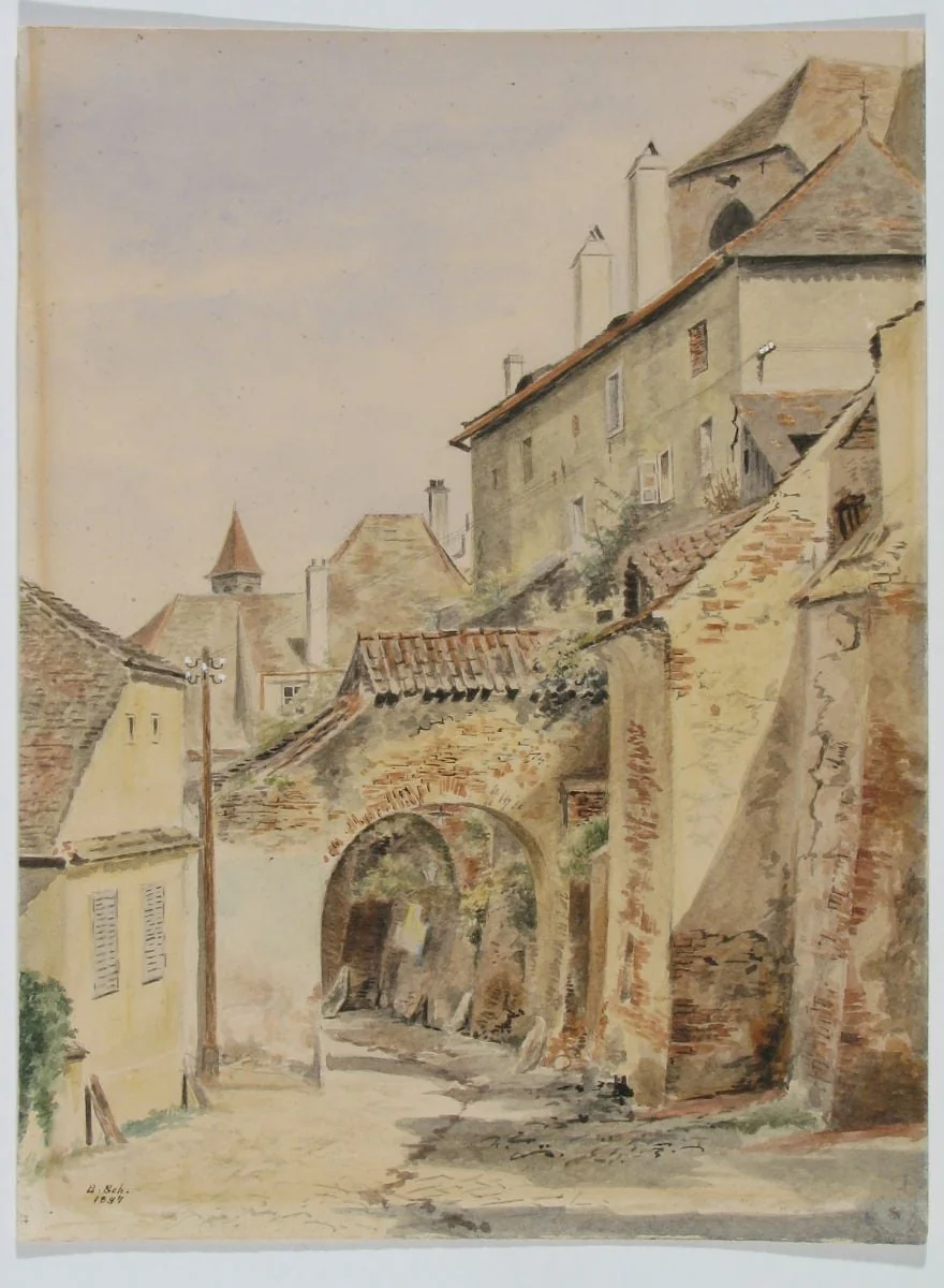 Strada Pempflinger, detail