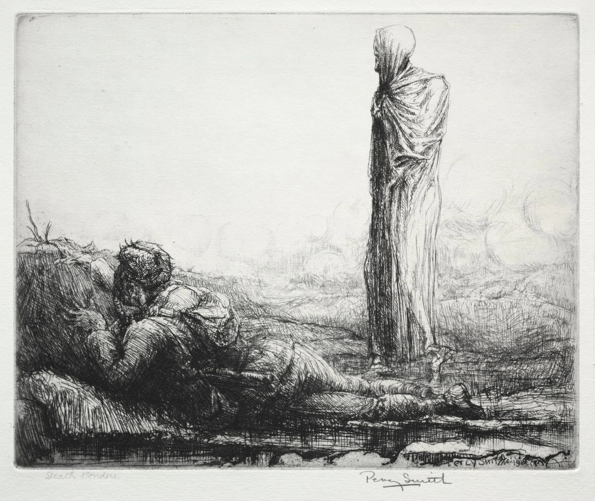 Dance of Death: Death Ponders, detail