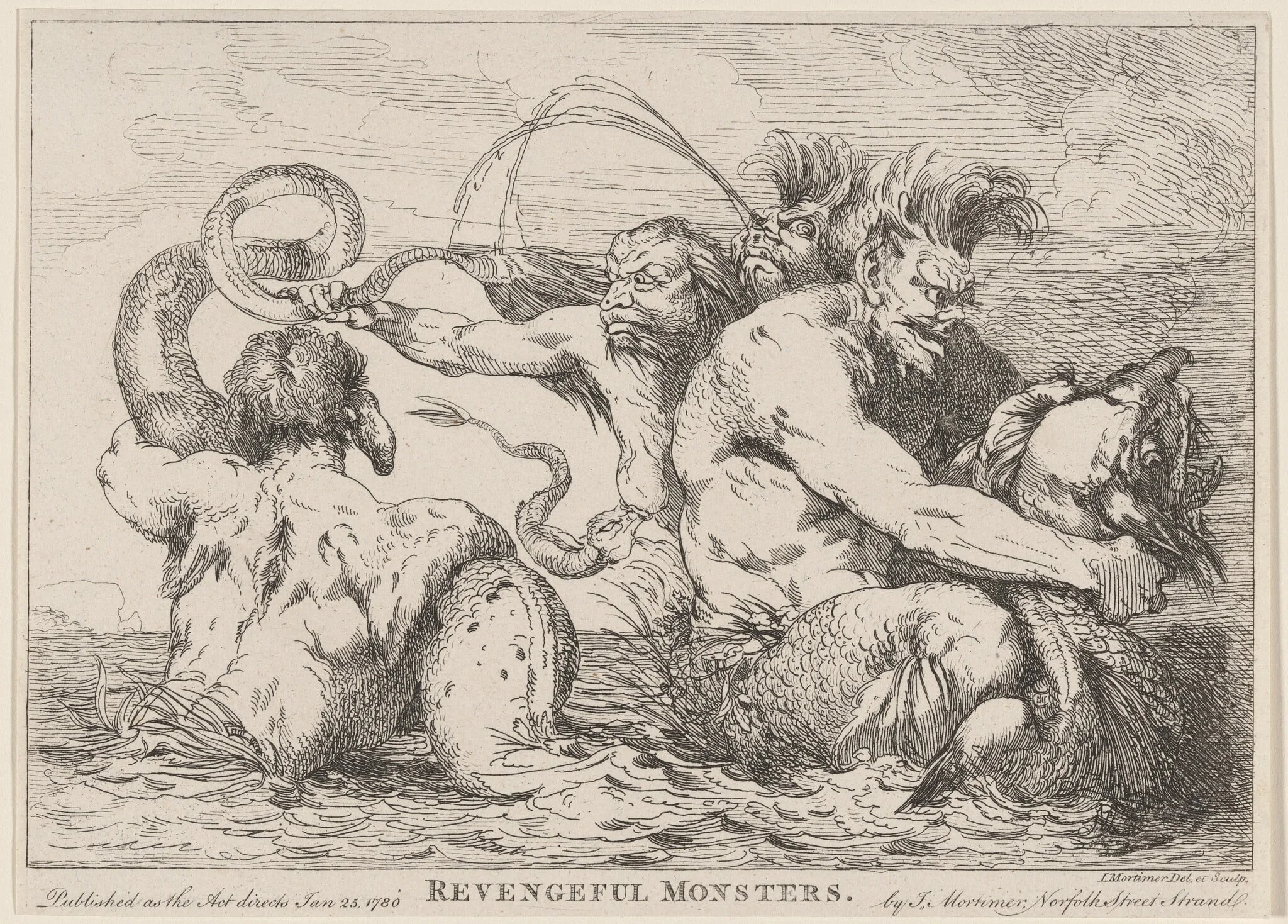 Revengeful Monsters, detail