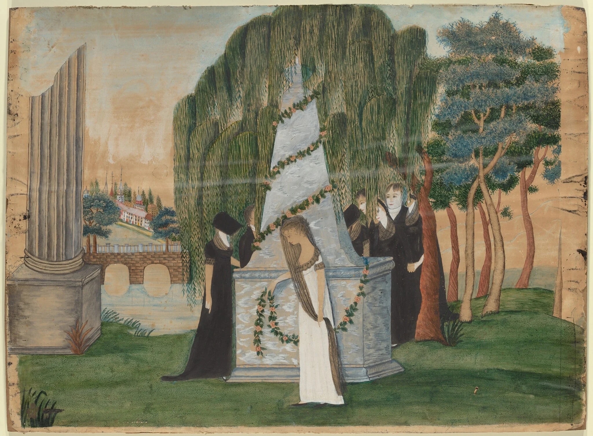 In Memoriam - Column at Left, detail