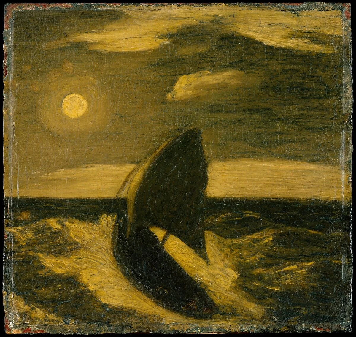 The Toilers of the Sea, detail