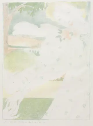 And It is the Caress of their Hands, by Maurice Denis, 1898