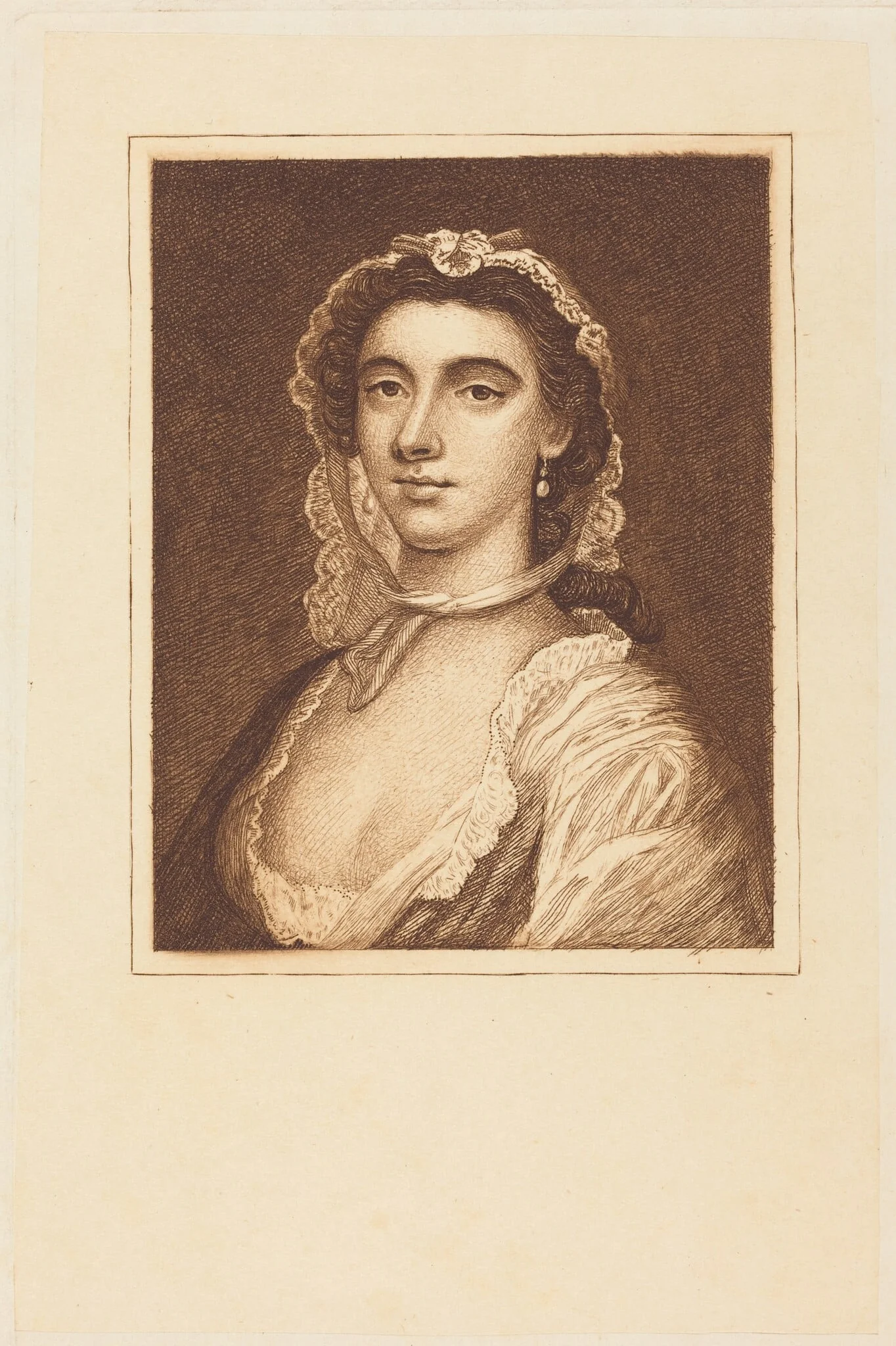 Peg Woffington, detail