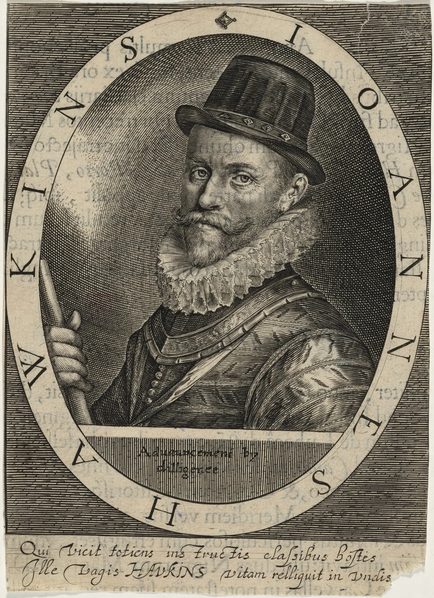 Sir John Hawkins, detail