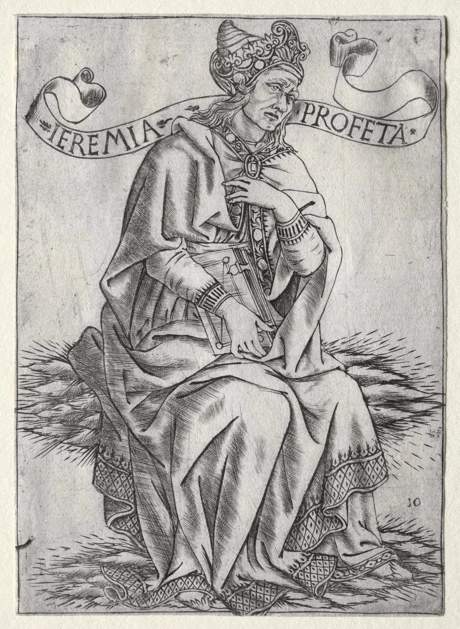 The Prophets: Jeremiah, detail