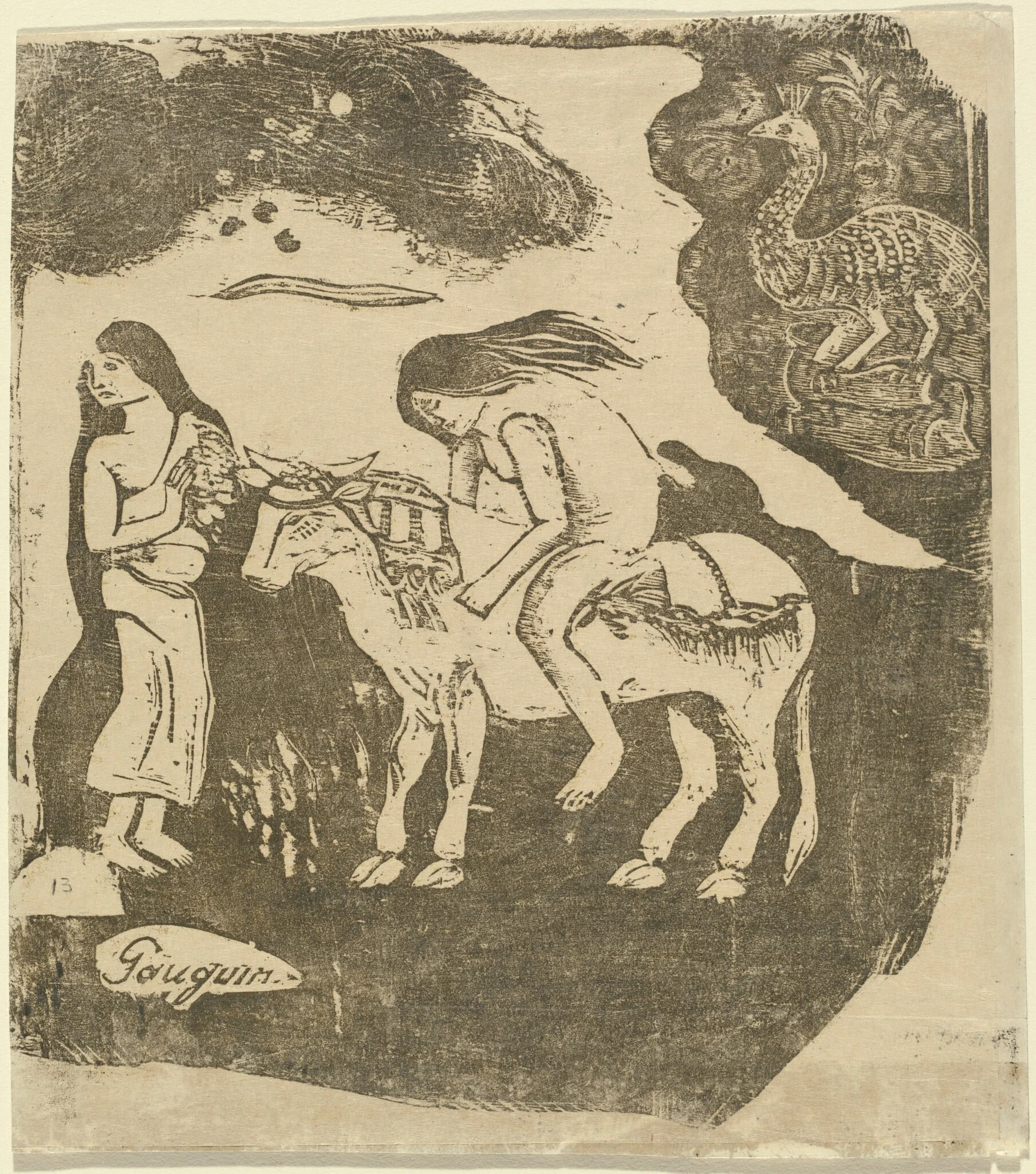 The Rape of Europa (L'enlevement d'Europe), detail