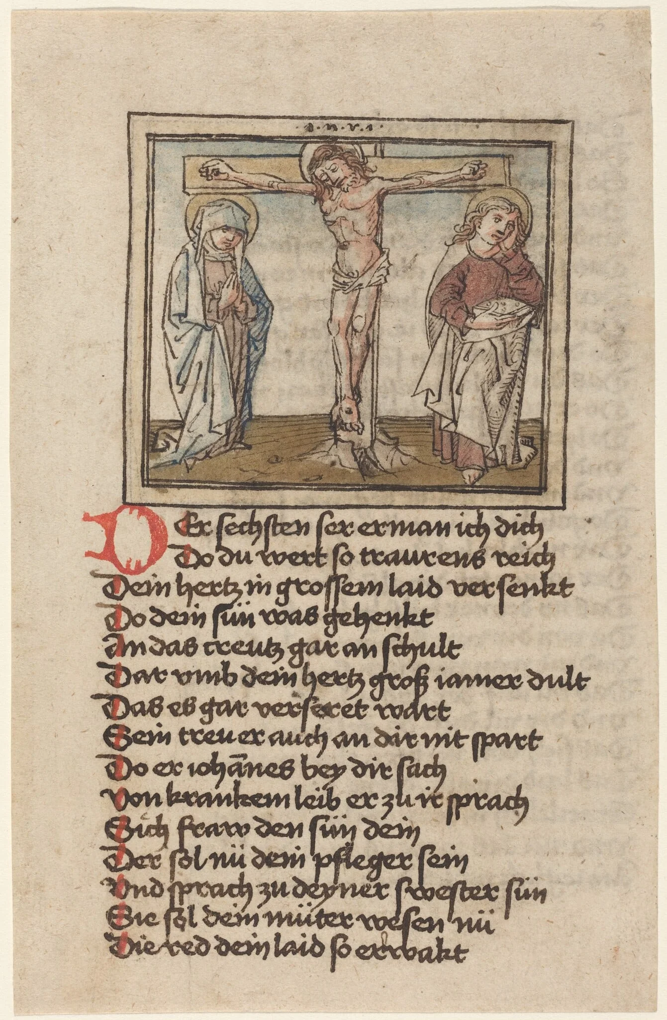 The Crucifixion, detail