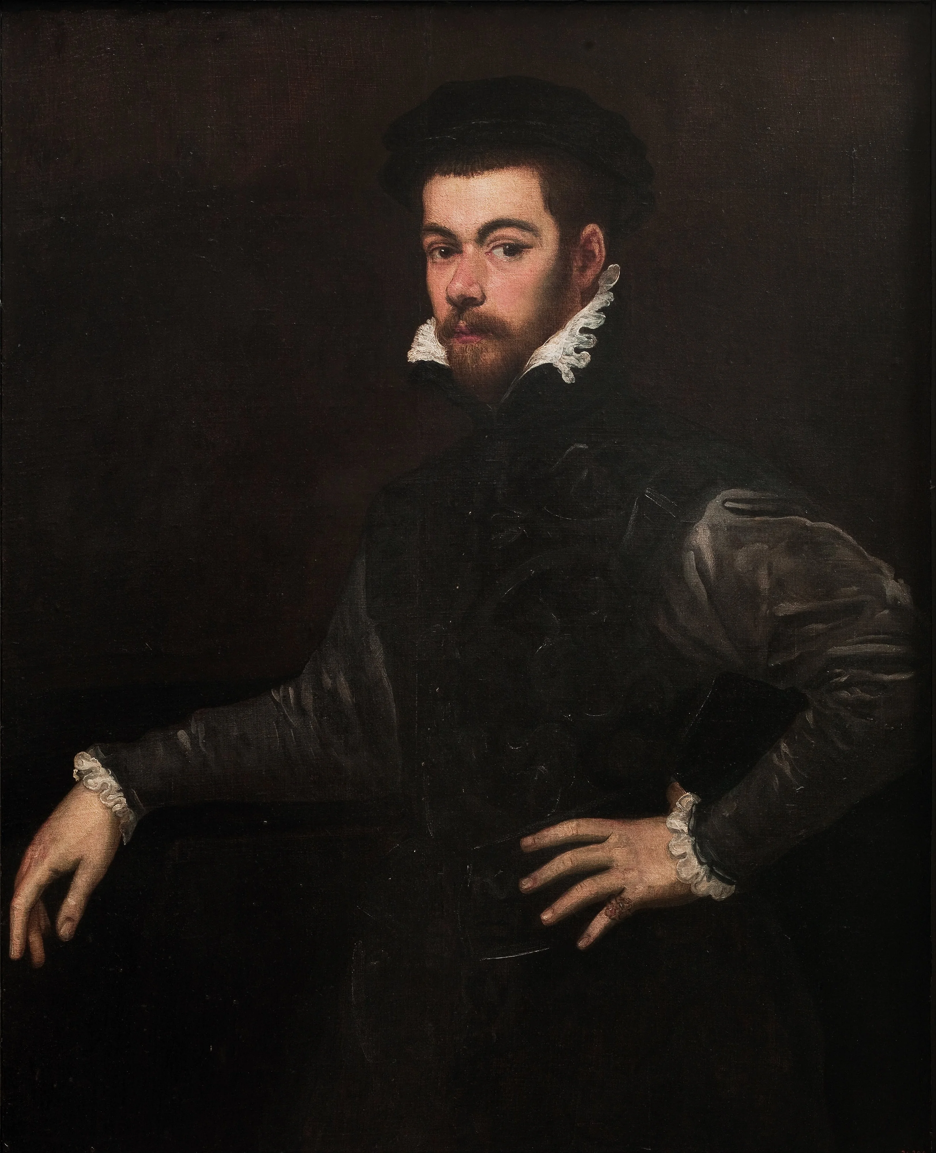 Portrait of a Gentleman, detail
