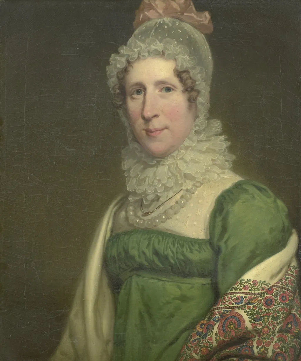 Portrait of Suzanna Maria Crommelin, Wife of Egbert Johannes Koch, by Charles Howard Hodges, oil, 1815