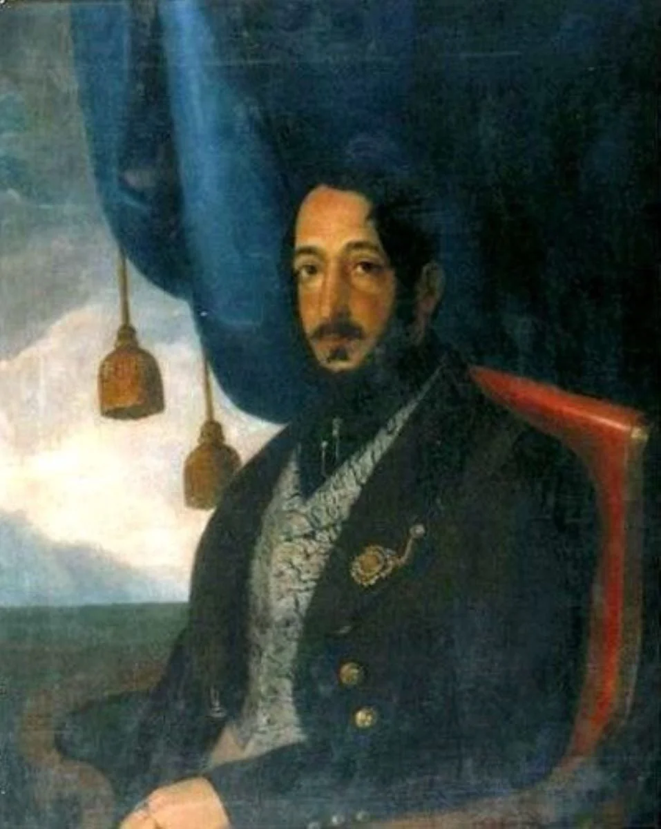 Portret de bărbat, detail