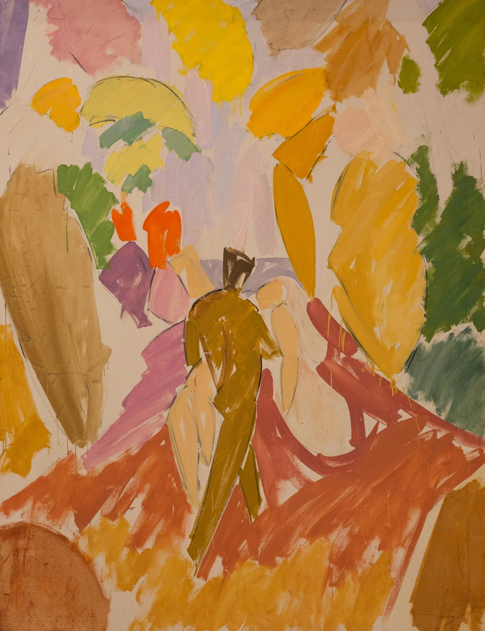 Faun and Nymph, detail