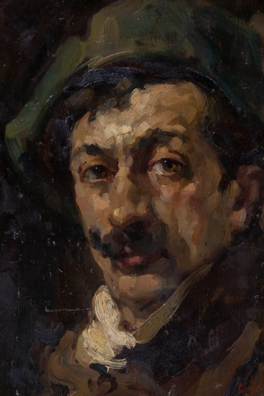 Cap de bărbat, by Aurel Băeșu, 1850