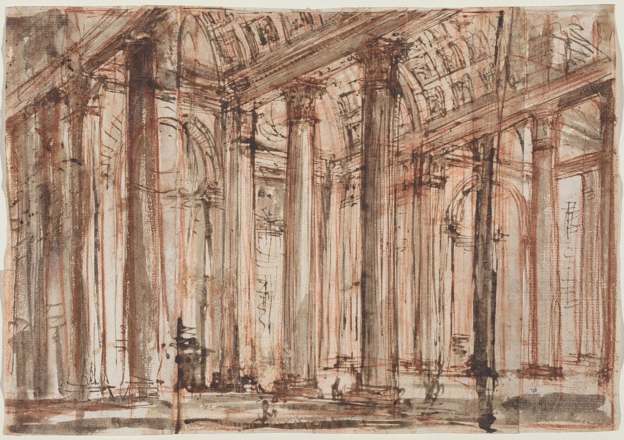 The Portico of the Pantheon, detail