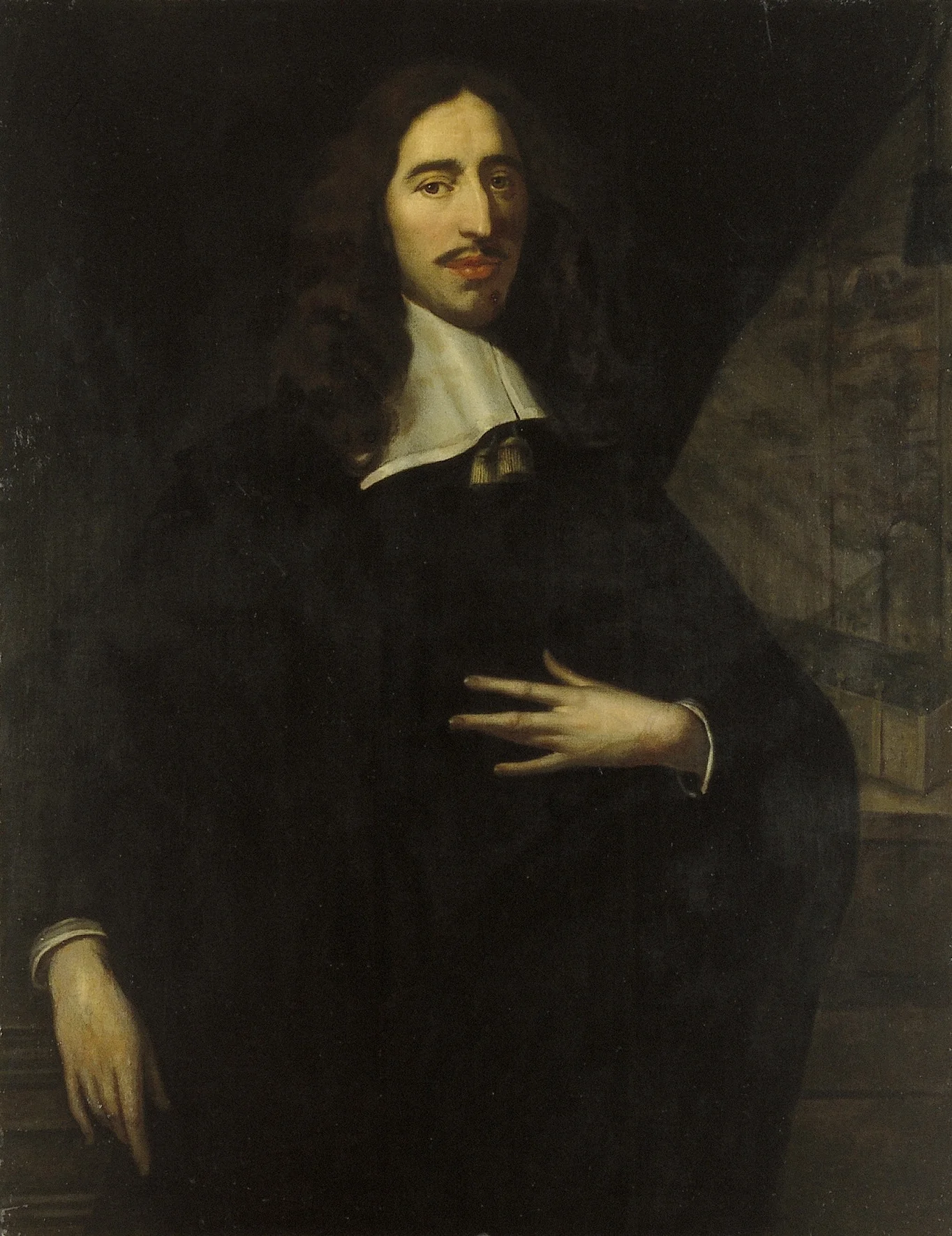 Portrait of Johan de Witt, detail