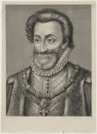 Henry IV, King of France, by Robert Graves, ink, 1846