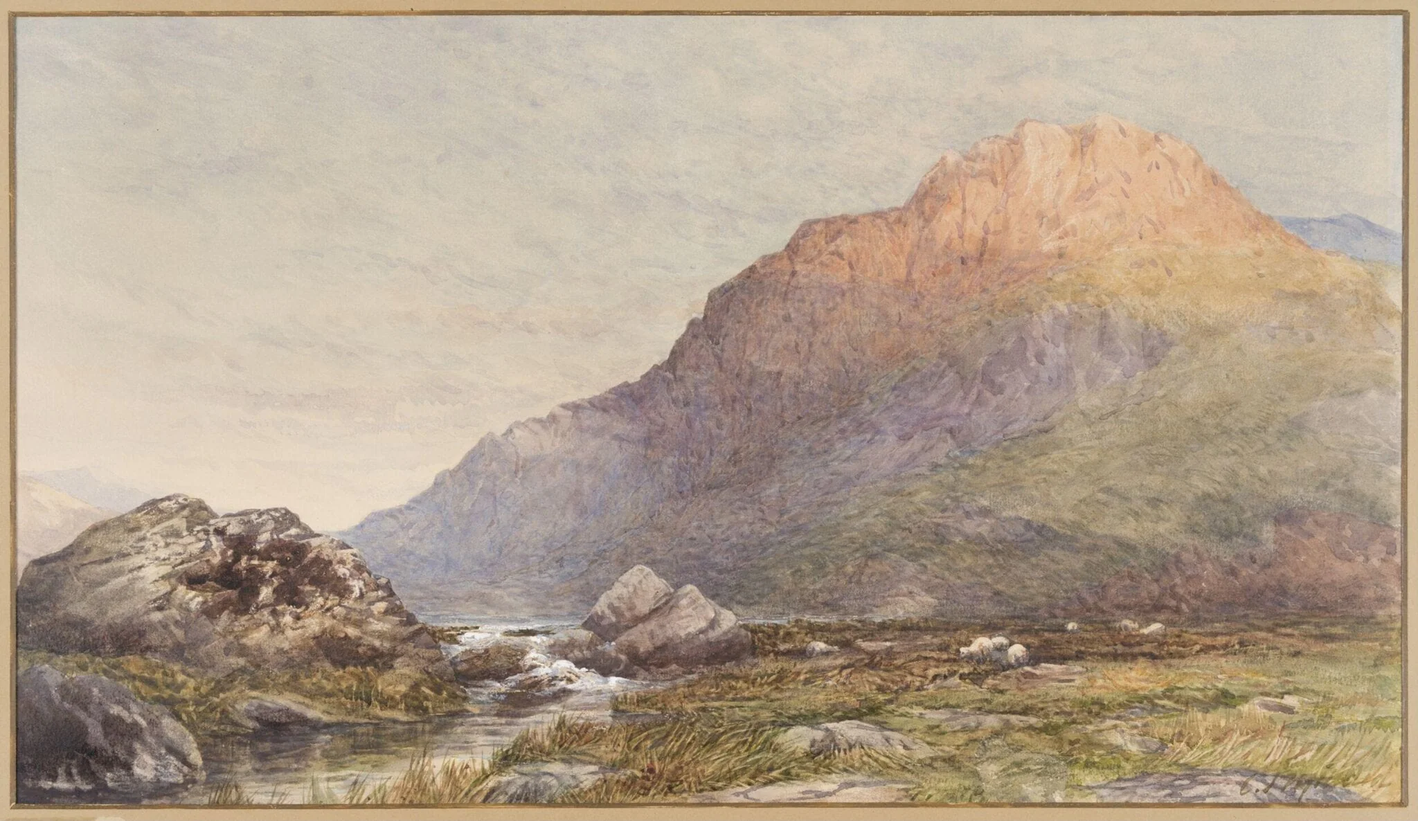 The Trifaen, Llyn Ogwen, detail