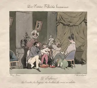 Childhood, by Henry Bonaventure Monnier, 1804