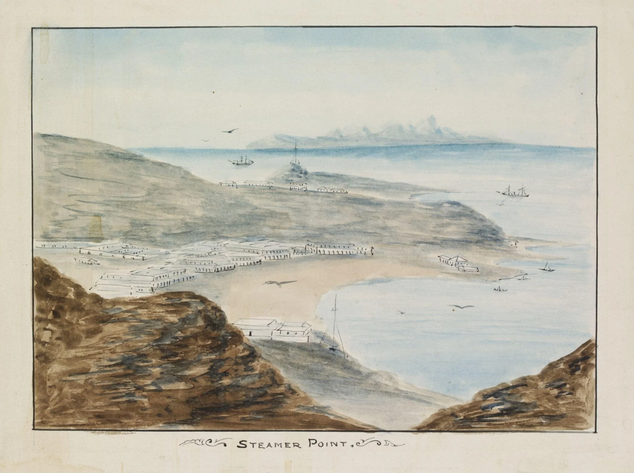 Steamer Point, detail