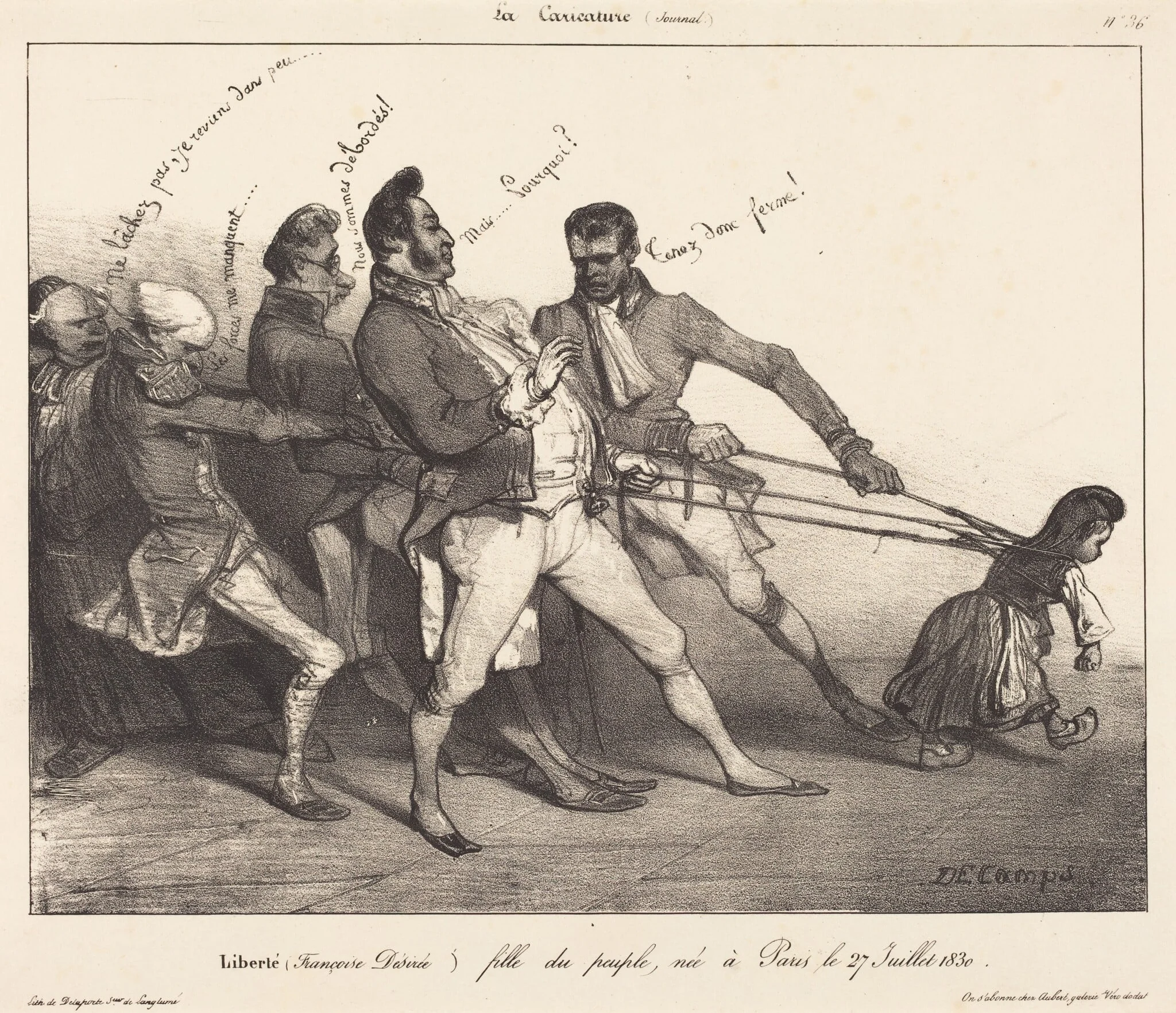 Liberté, detail