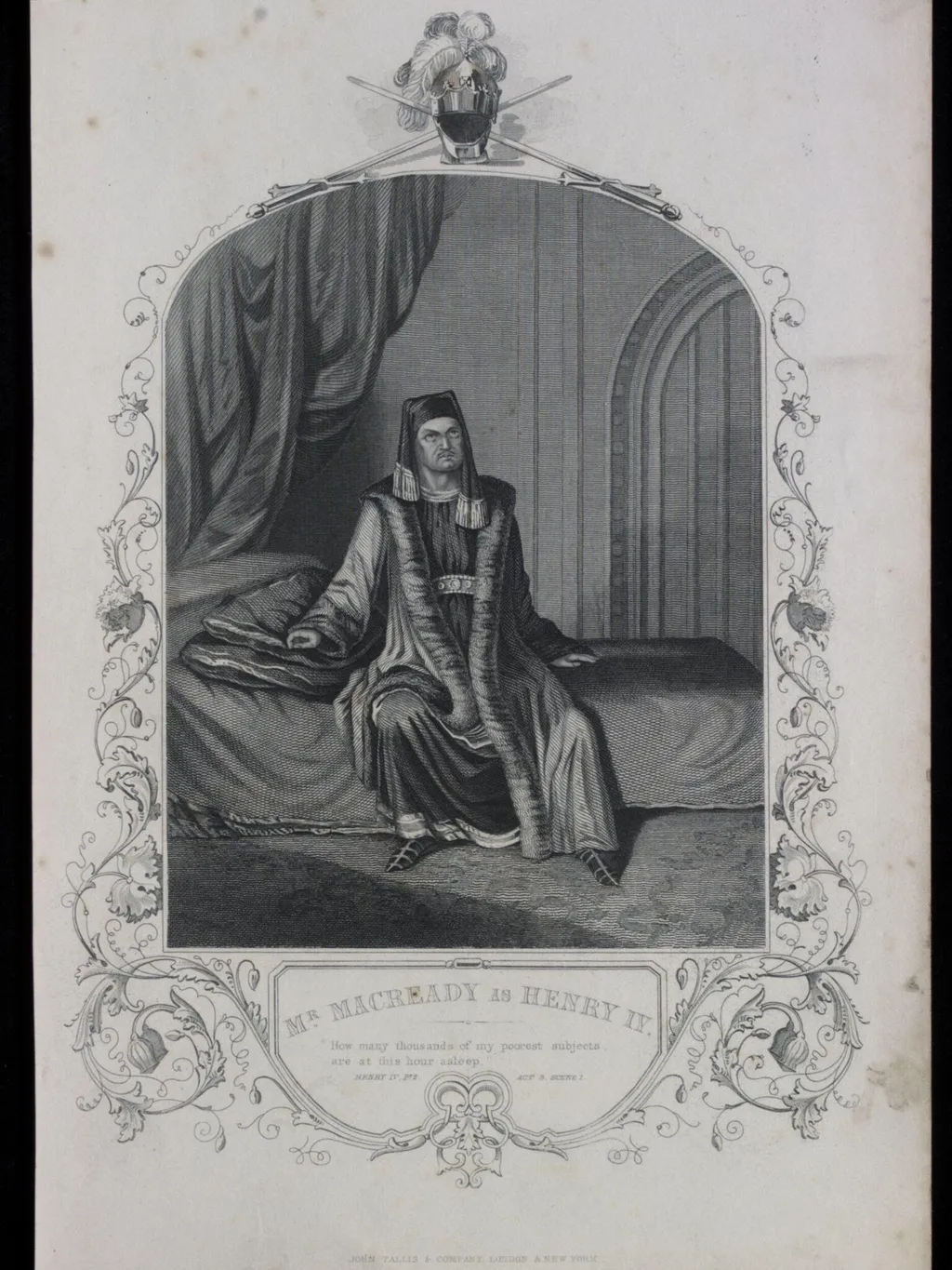H Beard Print Collection, by John Tallis, 1854