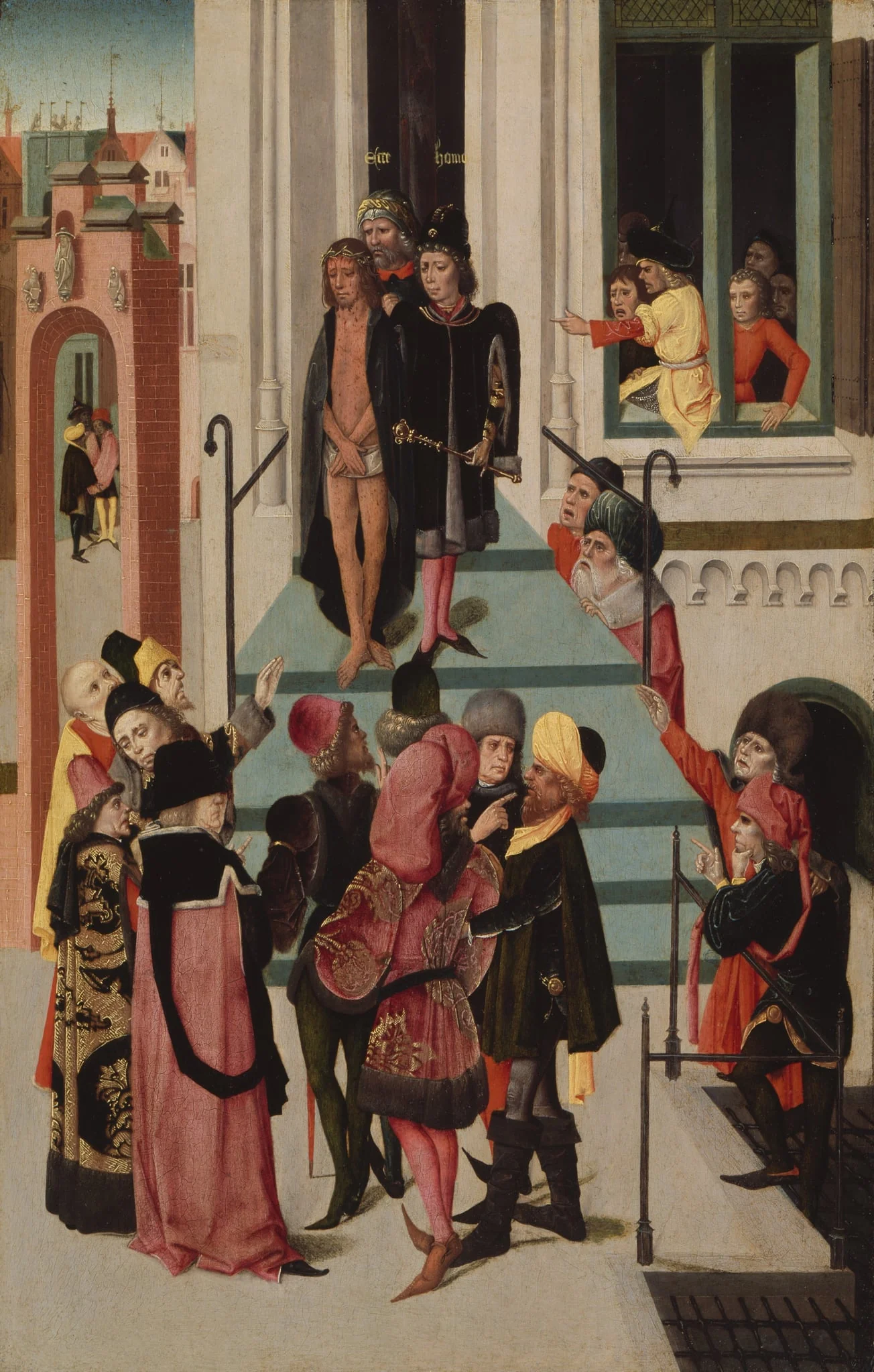 Christ Presented to the People, detail