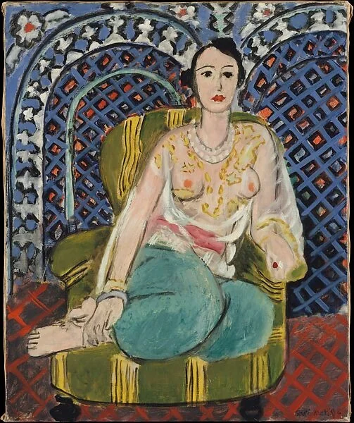 Seated Odalisque, detail