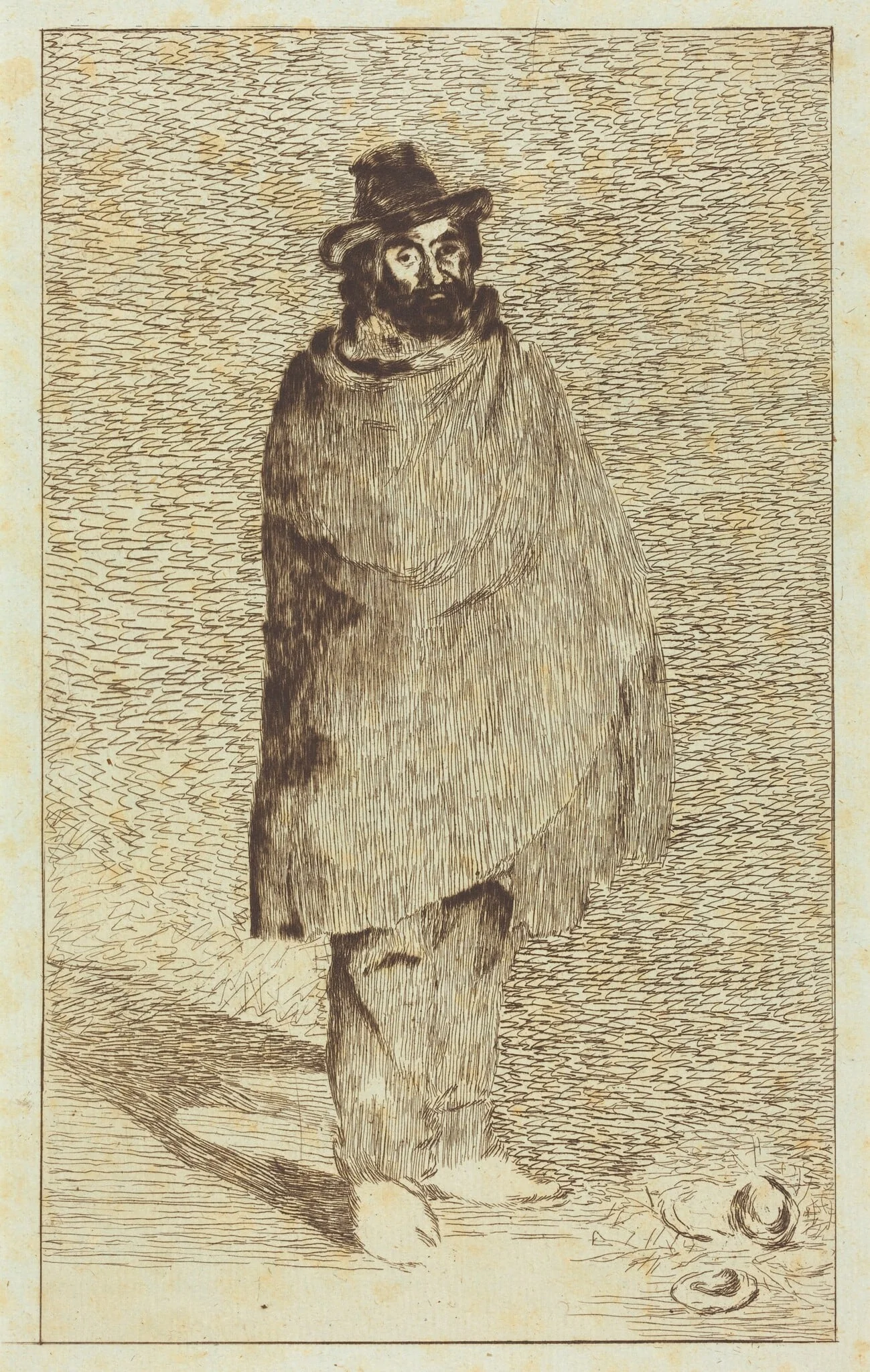 The Philosopher (Le philosophe), detail