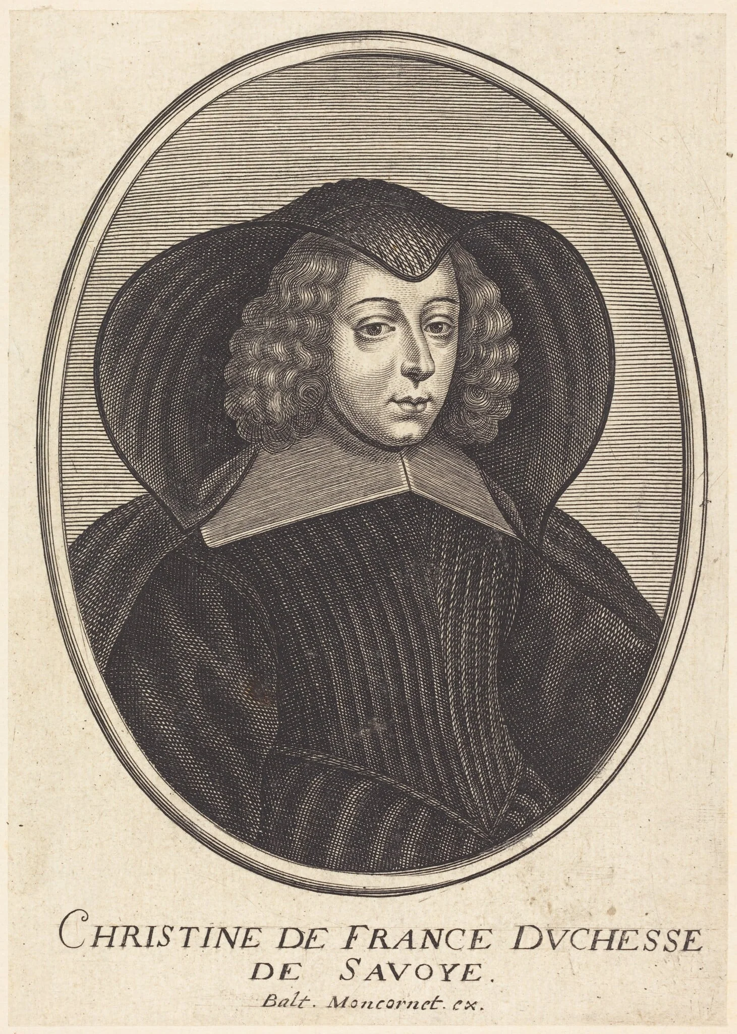 Christine of France, detail