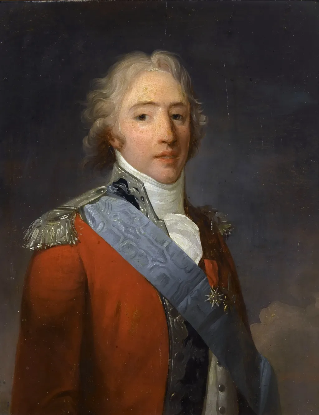 Charles Philippe de France, comte d'Artois (1757-1836), by Henri-Pierre Danloux, oil, 1798