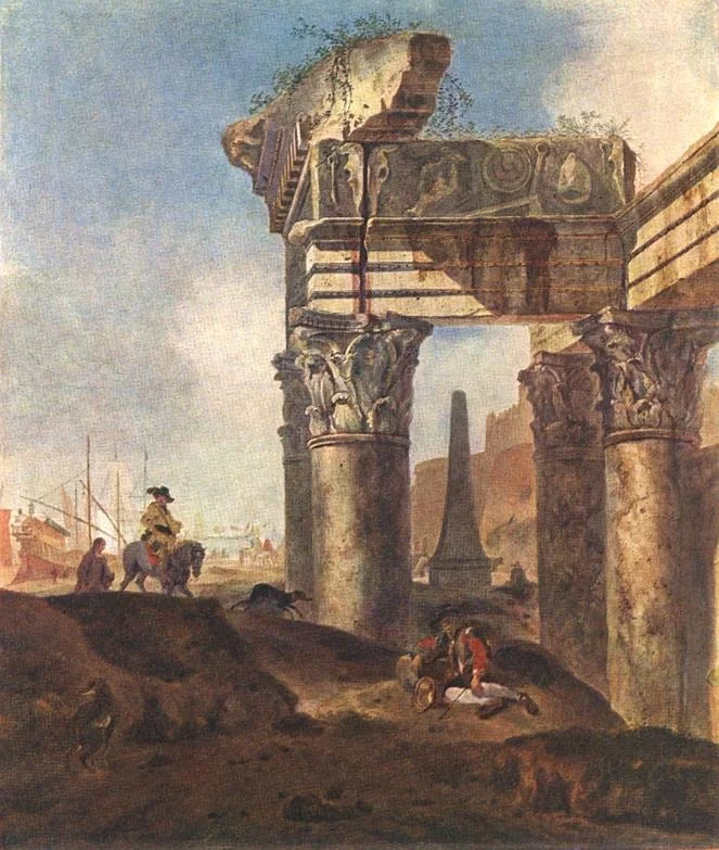Ancient Ruins, detail