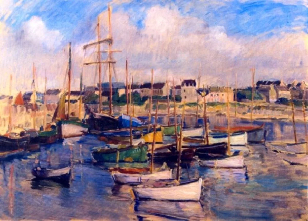 Port în Franța, detail