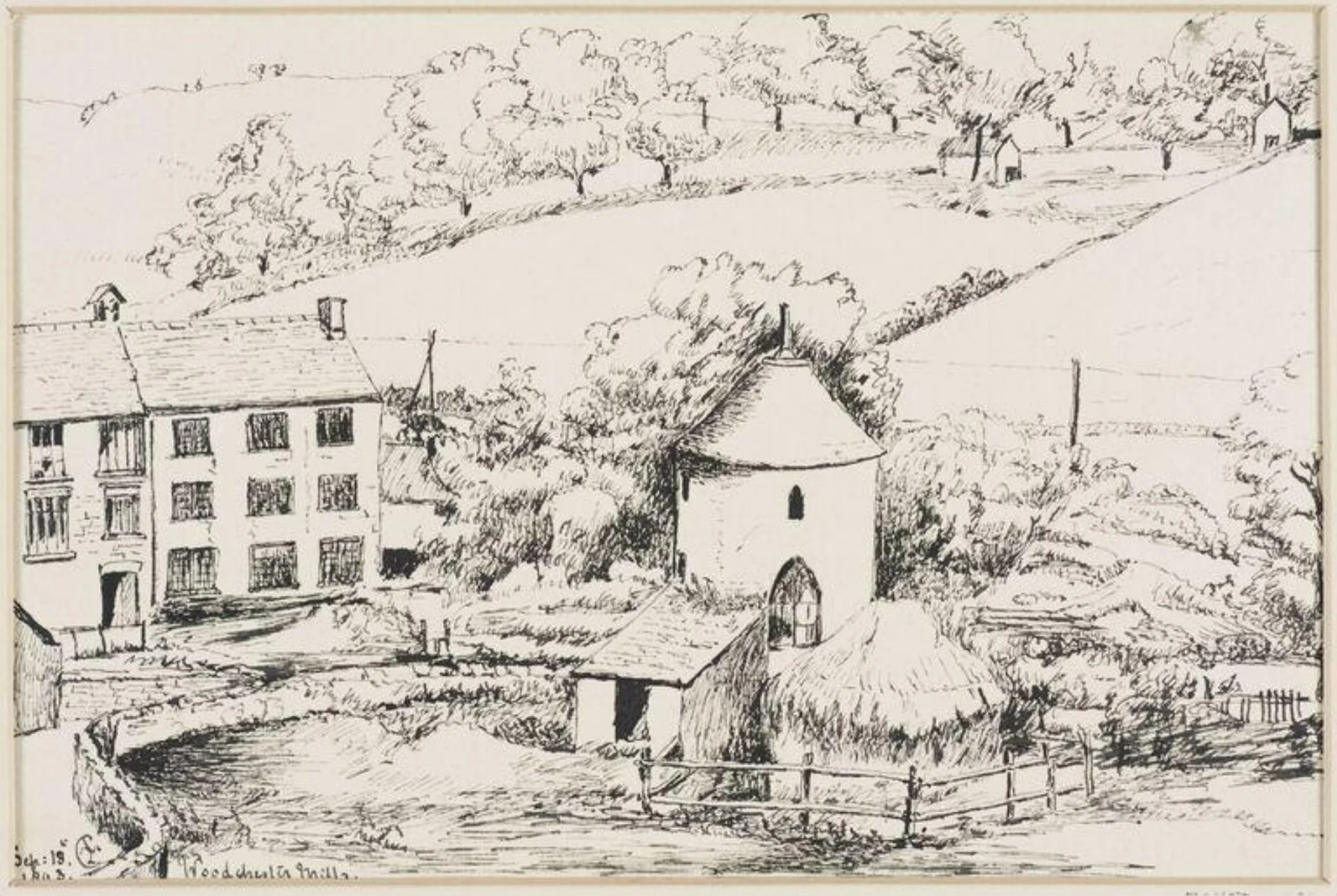 Woodchester Mills, detail