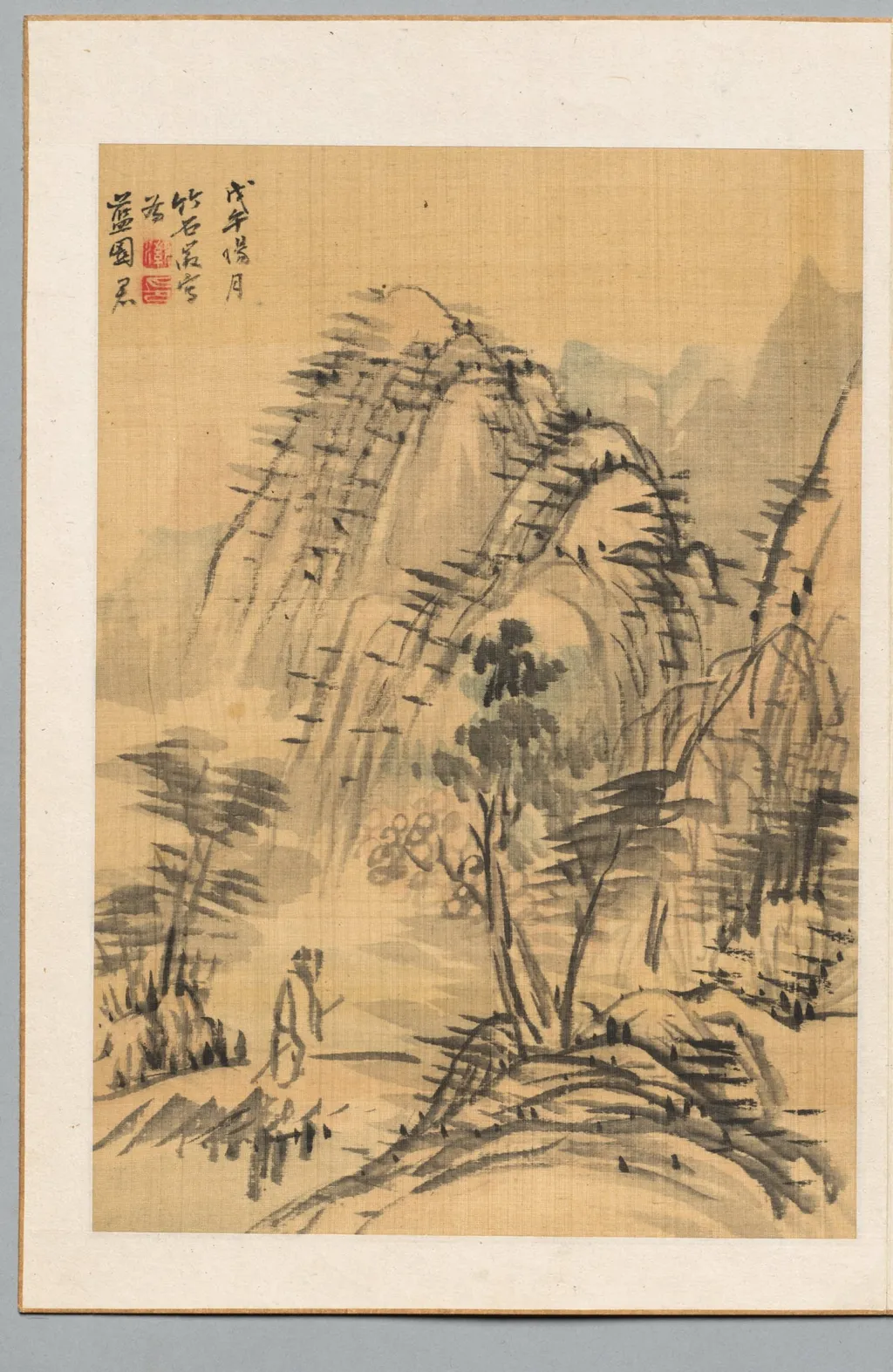 Landscape, by Nagamachi Chikuseki, 1798