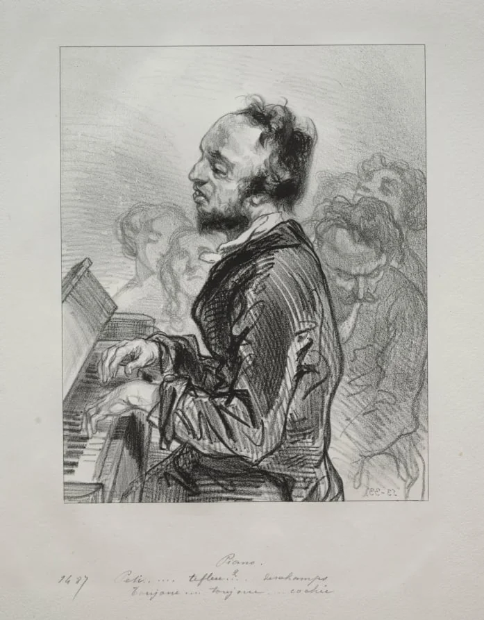 Piano, detail