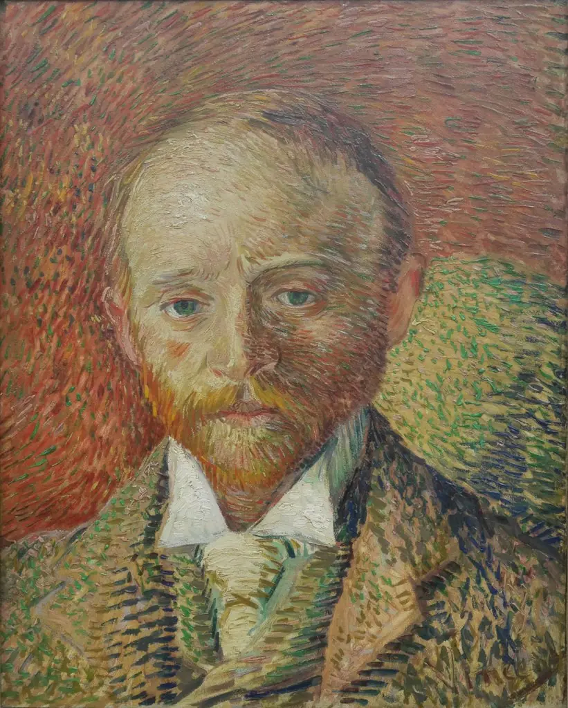Portrait of Alexander Reid, by Vincent van Gogh, oil