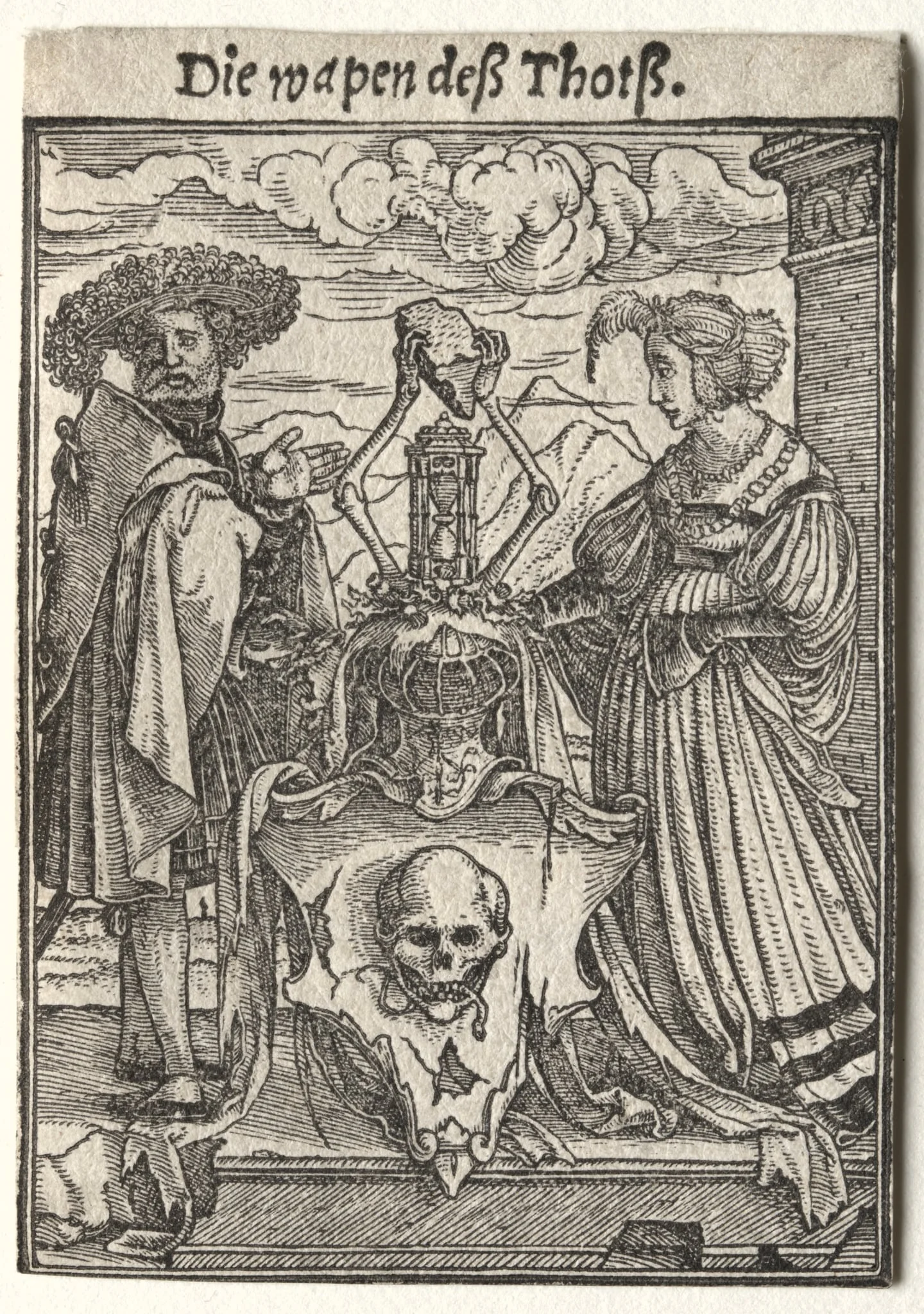 Dance of Death: The Coat of Arms of Death, detail